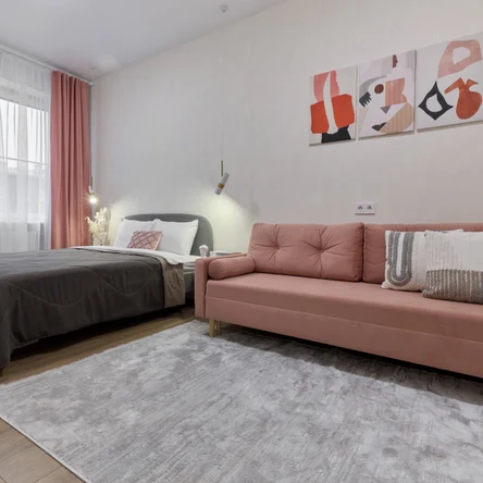 Новый ремонт, балкон, набережная